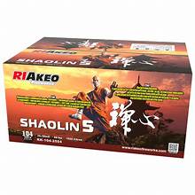 RIAKEO SHAOLIN 5 DRITTO E VENTAGLIO 104 COLPI